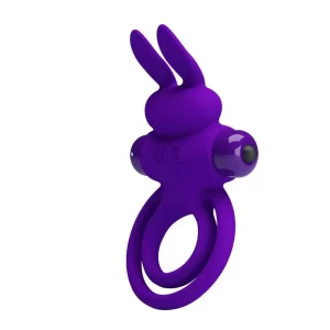 Anillo conejito vibrador doble