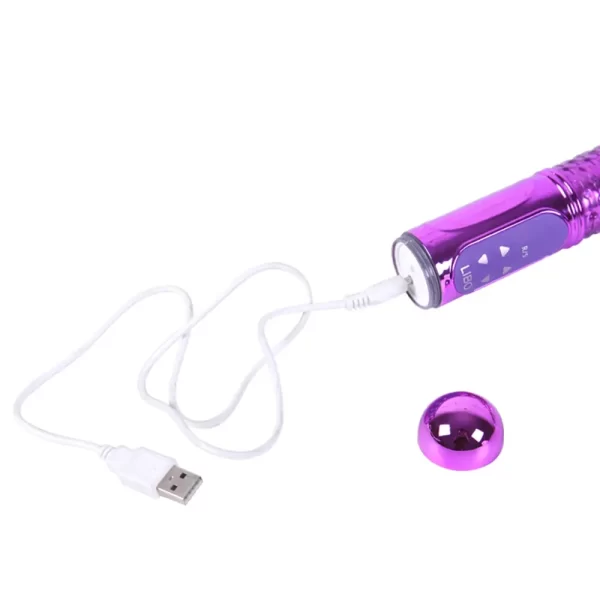 vibrador doble rotador carga usb