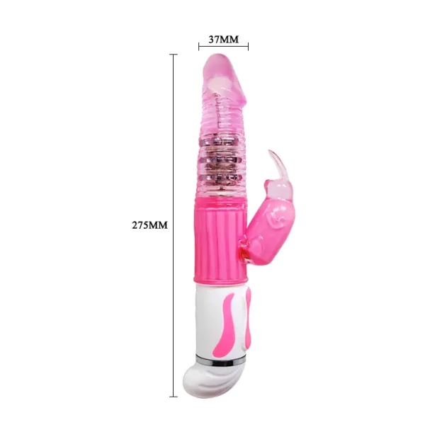 vibrador conejo con rotacion