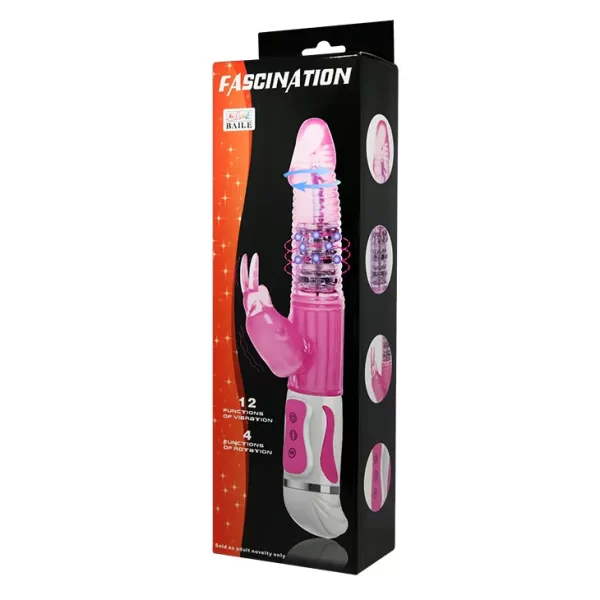 vibrador conejo con rotacion