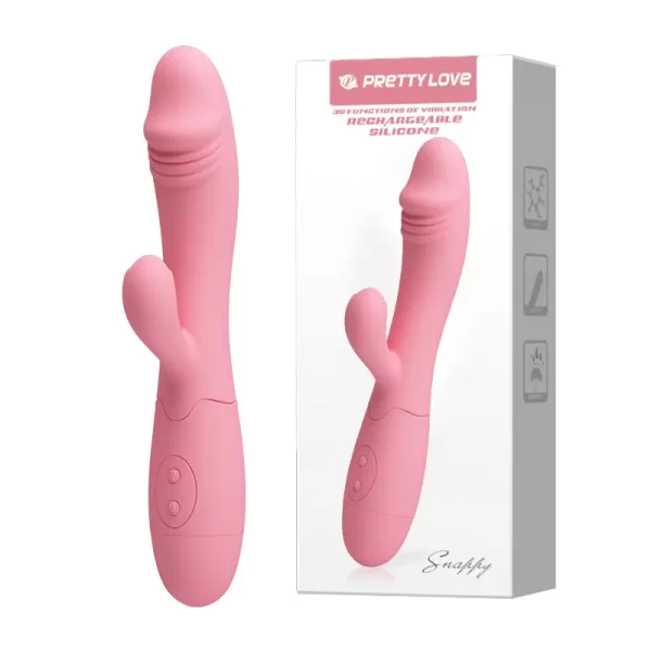 Vibrador recargable snappy prettylove