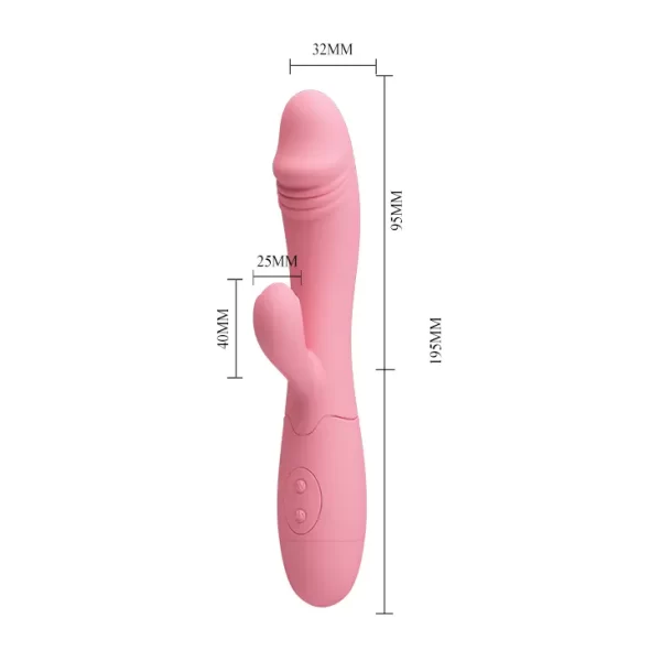 Vibrador recargable snappy rosado