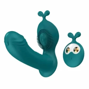 vibrador doble con control