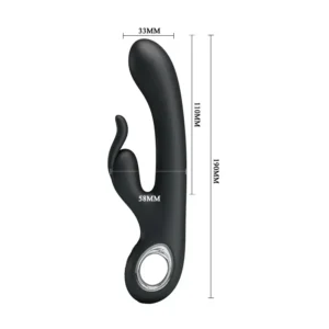 carina-vibrador-doble-recargable-negro tienda secretos chiloe