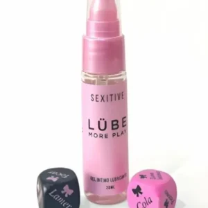 inlube game sexitive chiloe juego de dados y lubricante