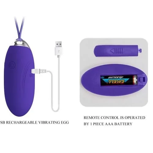 Jenny Youth Huevo Vibrador Control Remoto | Pretty Love - Imagen 5