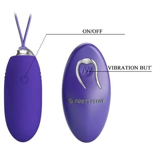 Jenny Youth Huevo Vibrador Control Remoto | Pretty Love - Imagen 4